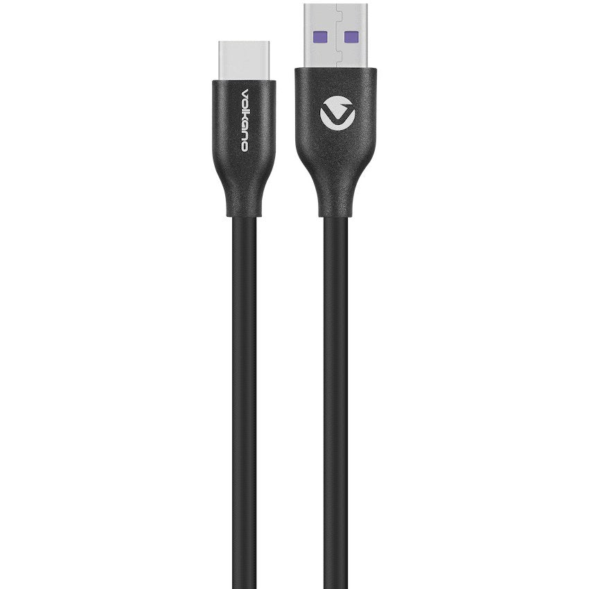 Volkano Flexi Series 30W USB to Type-C Cable (1.5 m, Black, VK-20263-BK) - View 2 - Office R Us