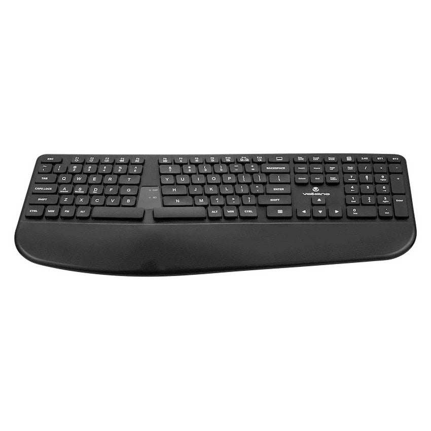 Volkano Vulcan Series Bluetooth Wireless Keyboard and Mouse (VK-20302-BK) - View 6 - Office R Us