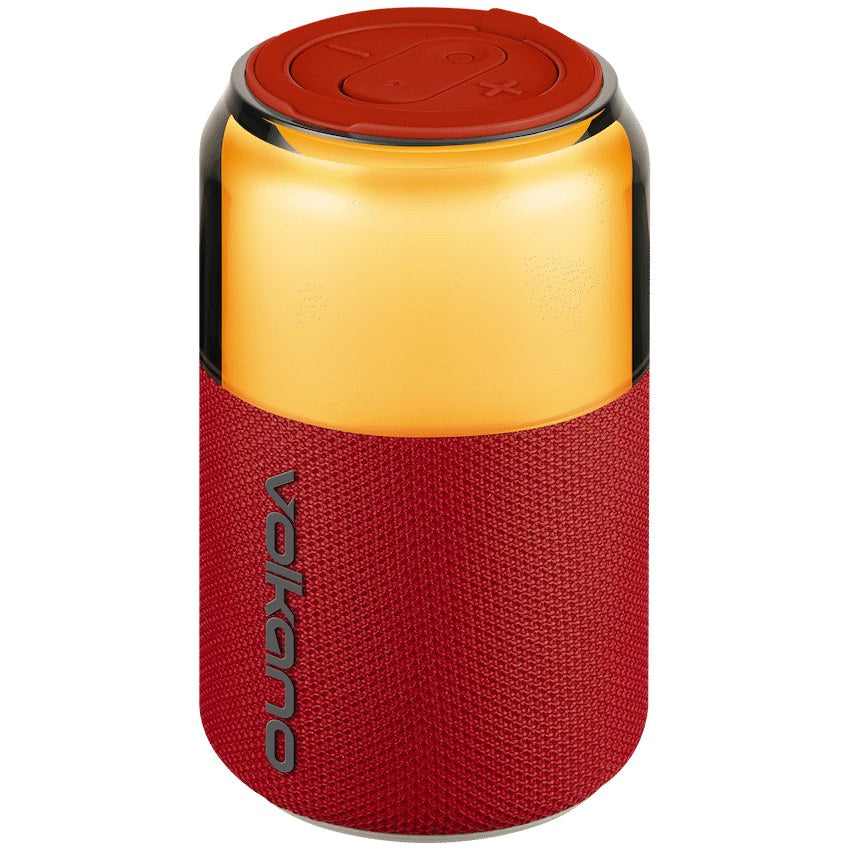 Volkano Neptune Bluetooth Wireless Speaker - Red - View 16 - Office R Us