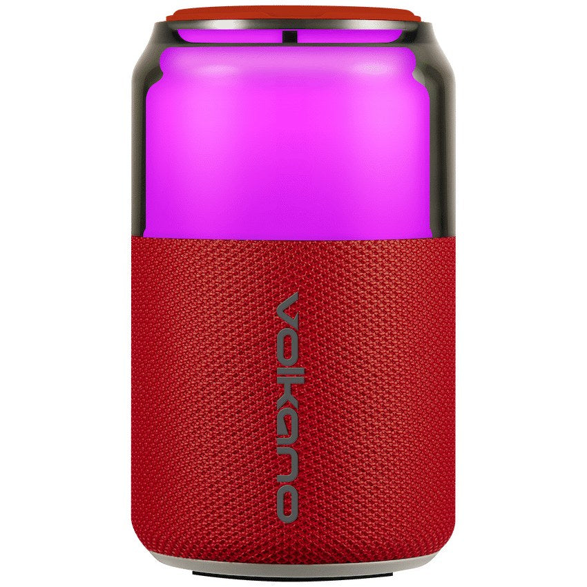 Volkano Neptune Bluetooth Wireless Speaker - Red - View 17 - Office R Us