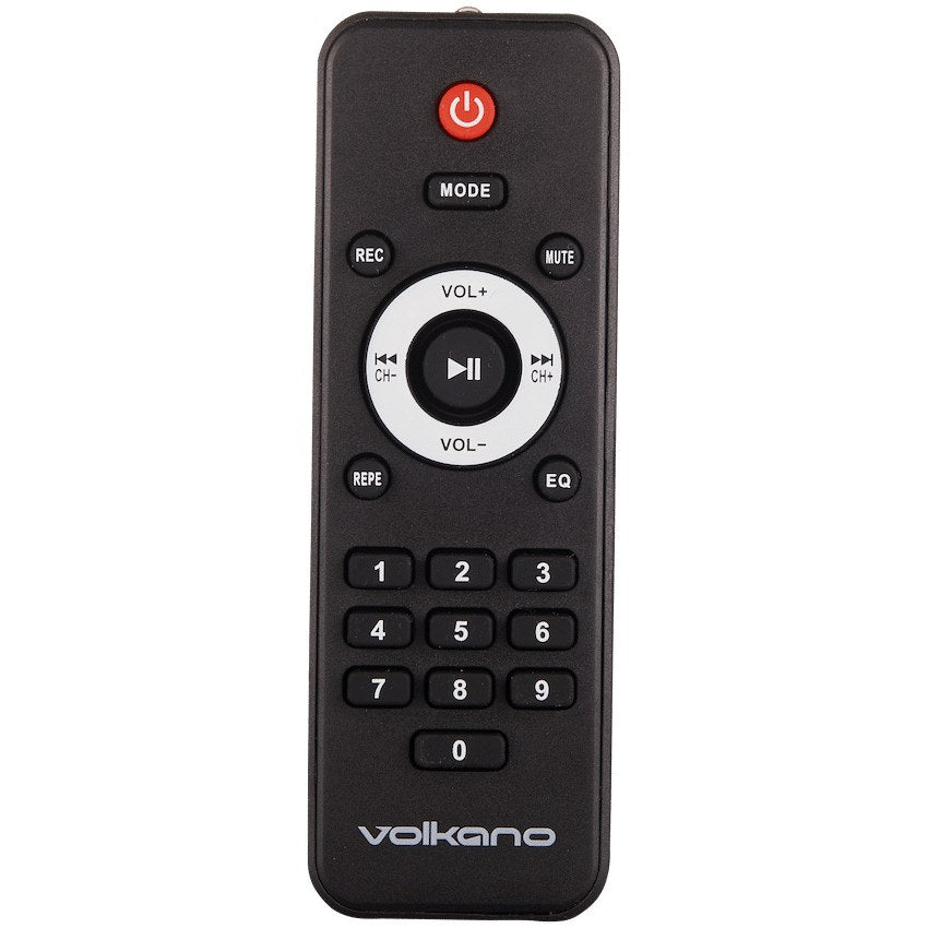 Volkano Ultra Dual 12" Party Speaker (VK-3904-D12-BK) - View 5 - Office R Us