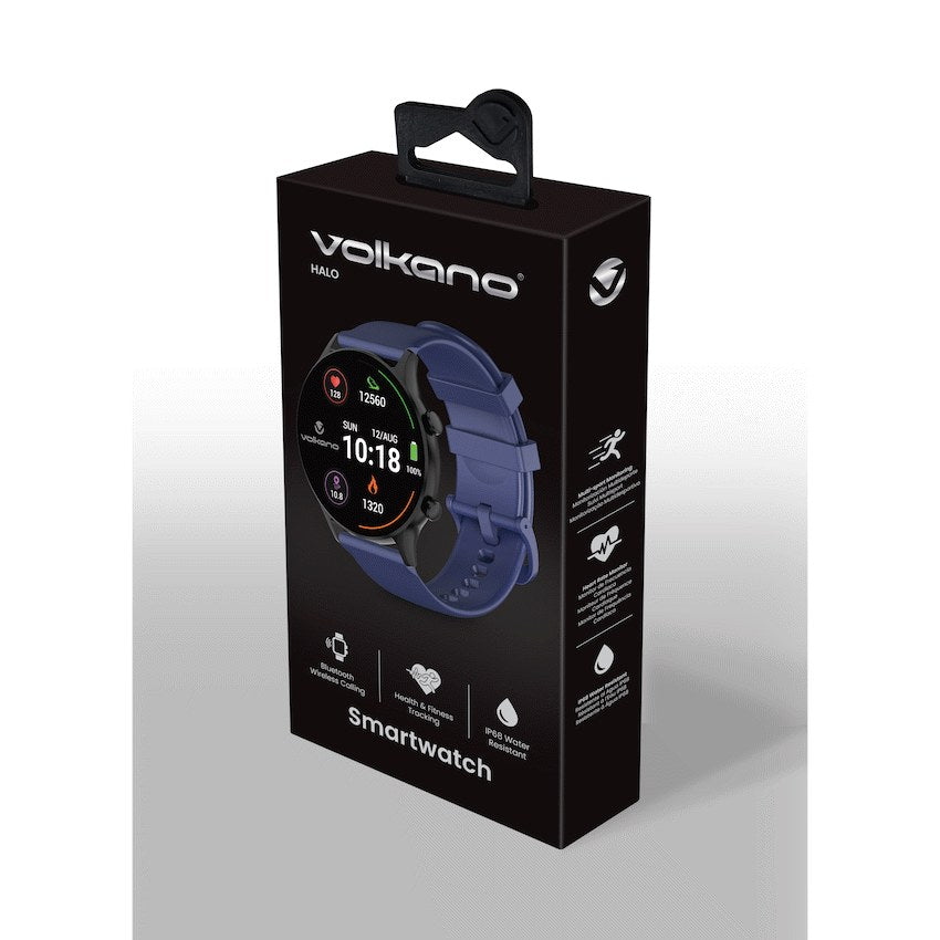 Volkano Halo Series Smartwatch - Denim Blue - View 18 - Office R Us