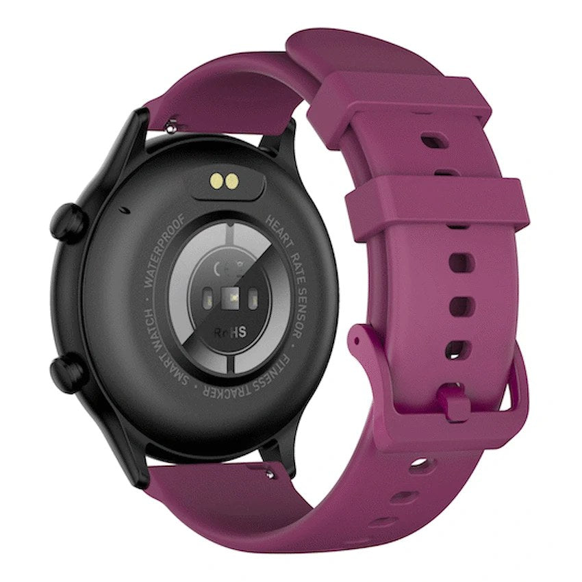 Volkano Halo Series Smartwatch - Burgundy - View 12 - Office R Us