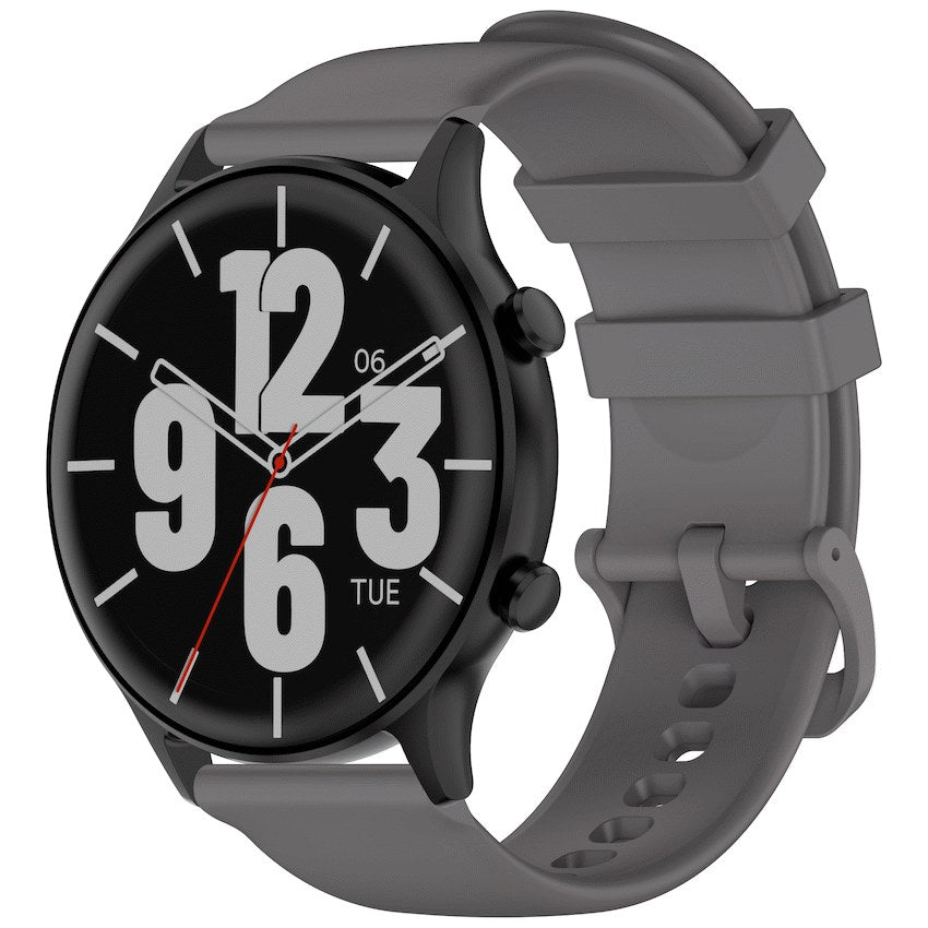 Volkano Halo Series Smartwatch - Grey - Front - Office R Us