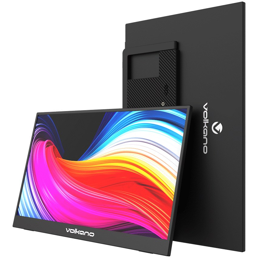 Volkano Voyage Series 15.6" Portable Monitor, USB-C Power (VK-5153-BK) - Office R Us Lagos