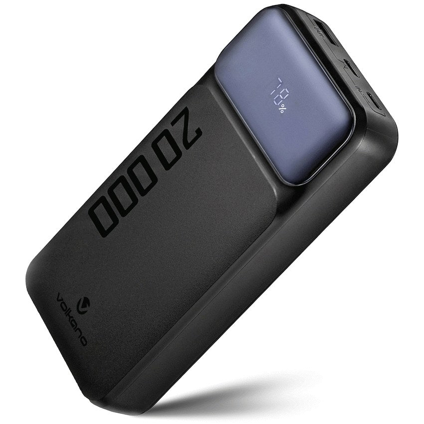Volkano Roma Series 20000mAh PD 22.5W Power Bank (VK-9025-BK) - Office R Us Lagos