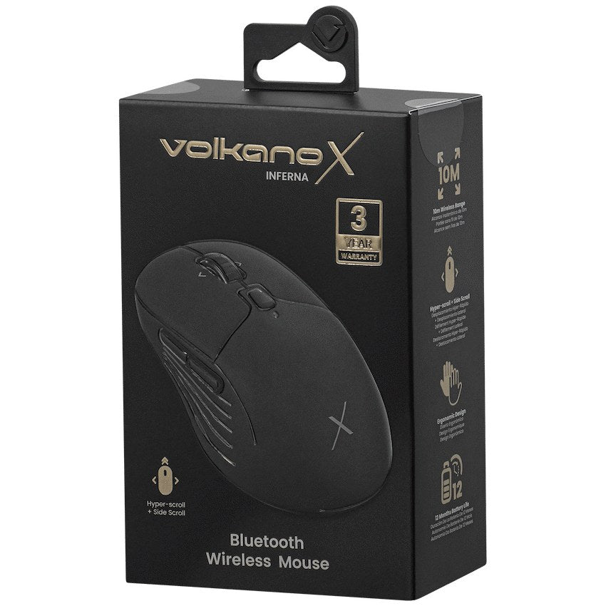 VolkanoX Inferna Bluetooth Wireless Mouse (Graphite, VKX-205-GT) - View 7 - Office R Us