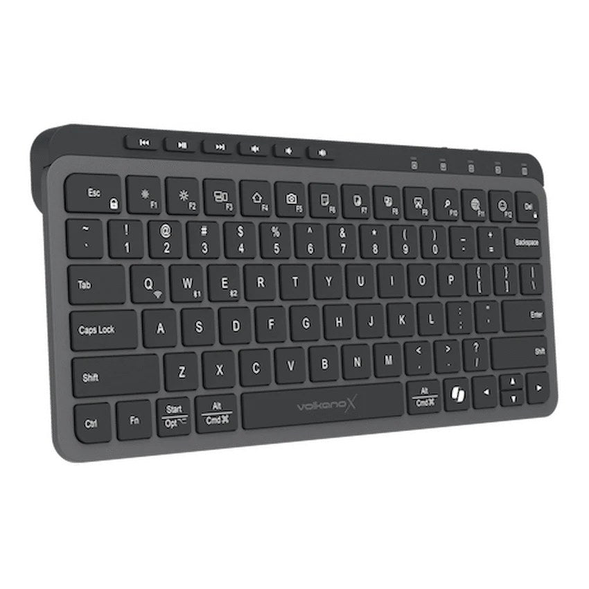 VolkanoX Ember Bluetooth Wireless Keyboard (Graphite, VKX-207-GT) - View 2 - Office R Us