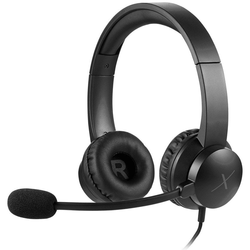 VolkanoX Chat Mk2 Series Wired USB Headset (Graphite, VKX-212-GT) - Office R Us Lagos