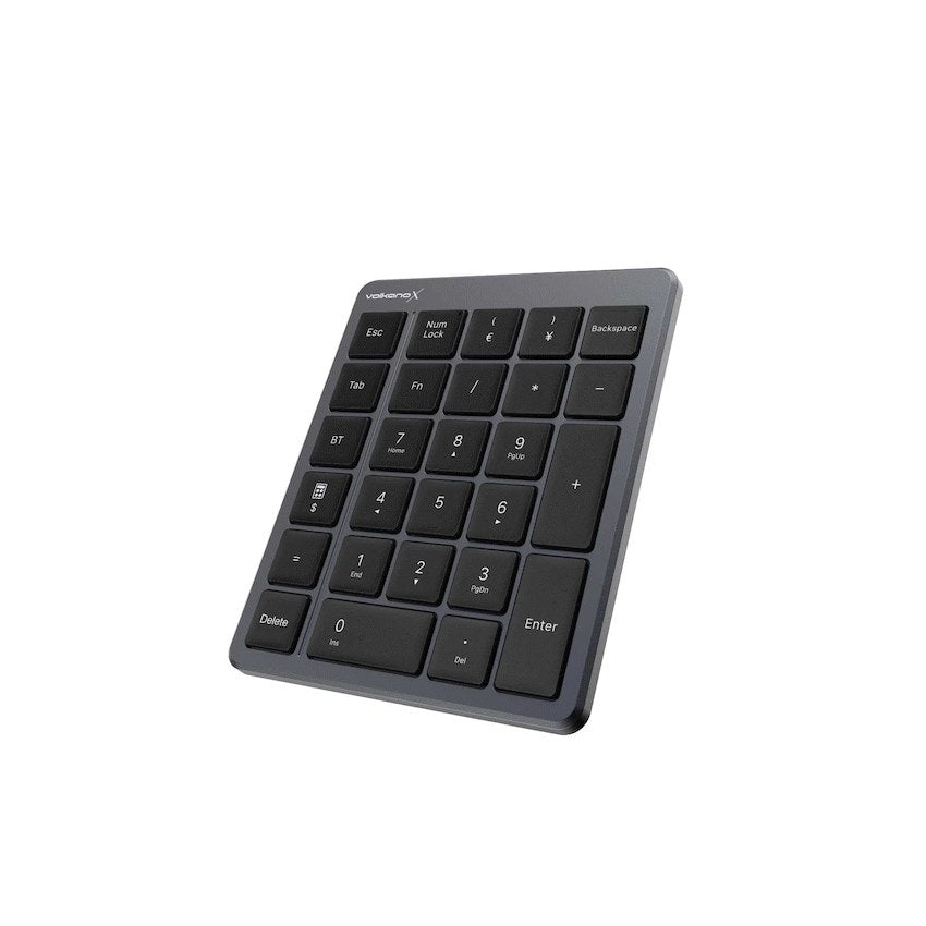 VolkanoX Numeric Series Keypad with Scissor Keys (Black, VKX-223-BK) - View 2 - Office R Us