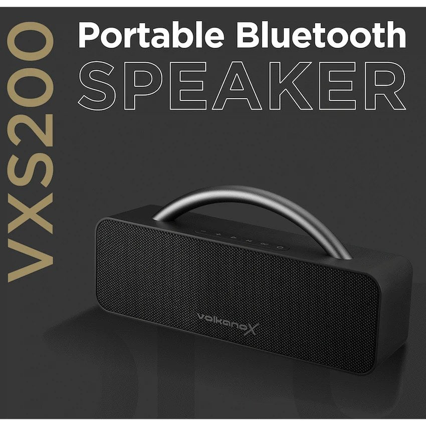 VolkanoX VXS200 Portable Bluetooth Speaker (VKX-3003-BK) - View 3 - Office R Us