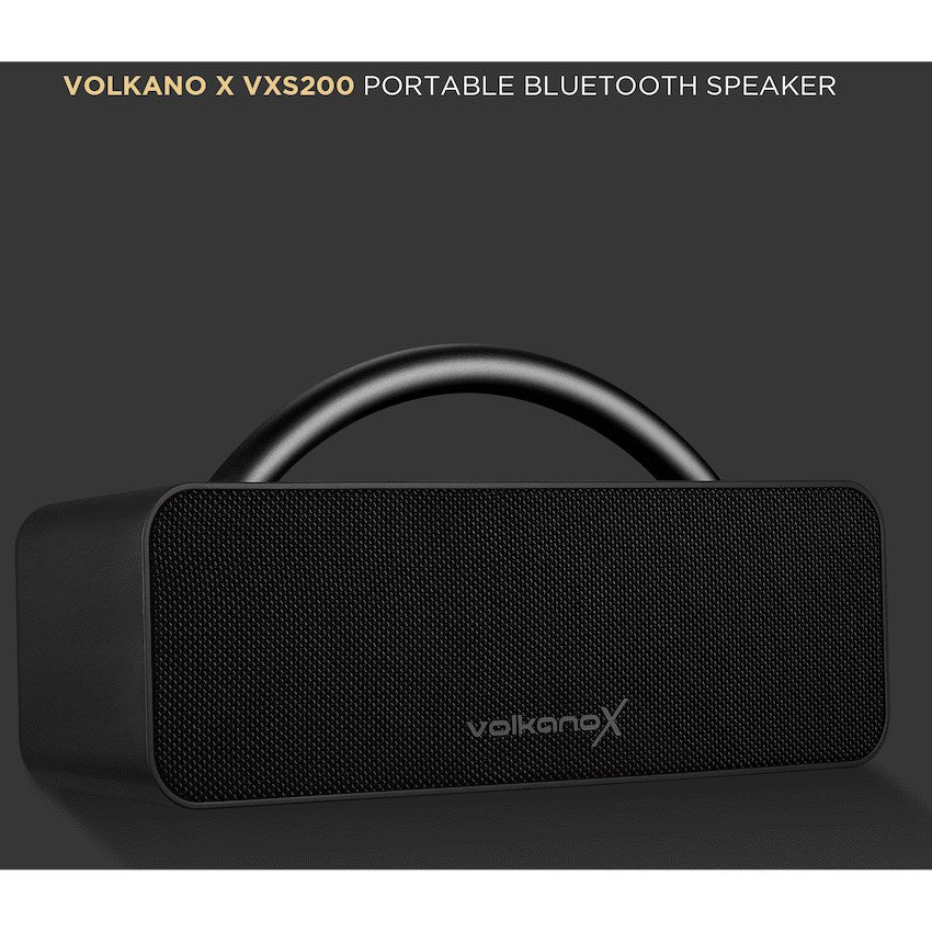 VolkanoX VXS200 Portable Bluetooth Speaker (VKX-3003-BK) - View 6 - Office R Us