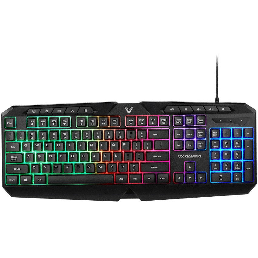 VX Gaming Helios Series 3-in-1 Gaming Combo (VX-148-BK) - View 5 - Office R Us
