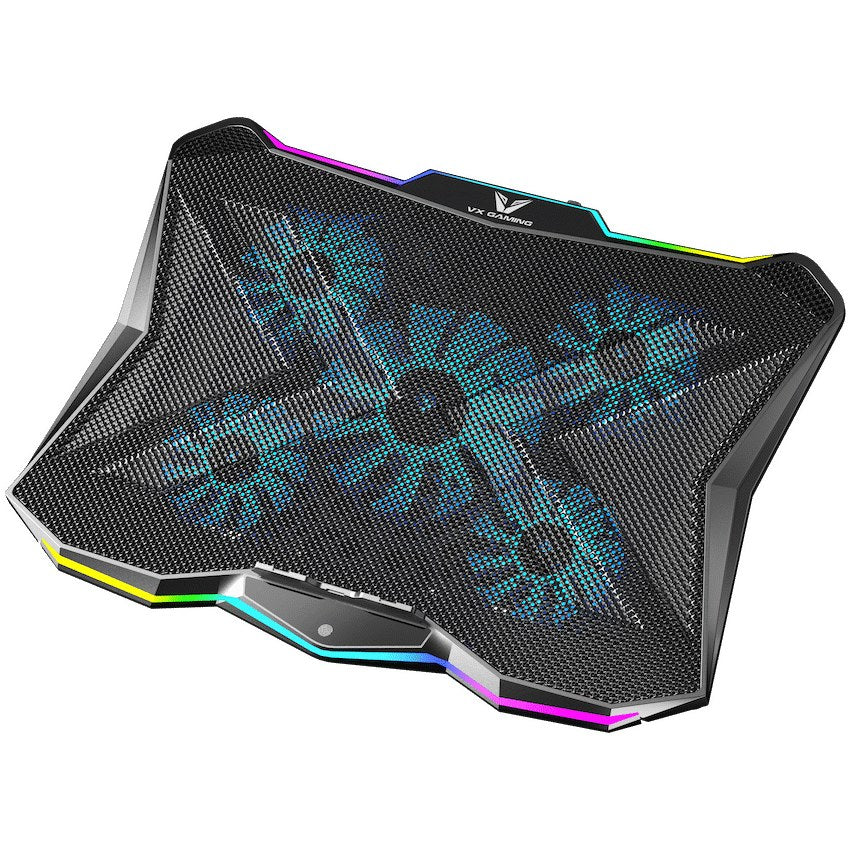 VX Gaming Boreas Series 5-Fan 17" Notebook Cooling Stand (VX-208-BK) - Office R Us Lagos