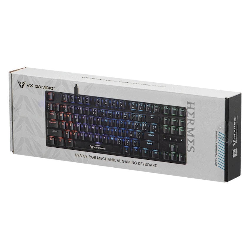 VX Gaming Hermes Series Mechanical Gaming Keyboard (VX-211-BK) - View 6 - Office R Us