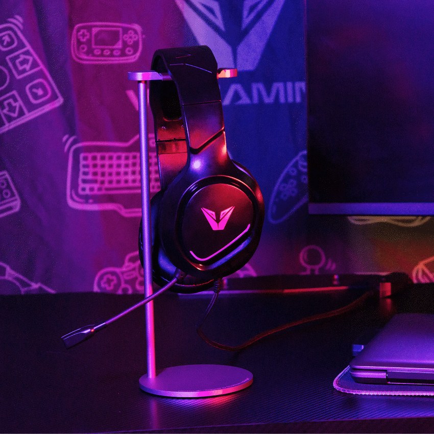 VX Gaming Blaze Series Gaming Headset (Black, VX-241-BK) - View 6 - Office R Us
