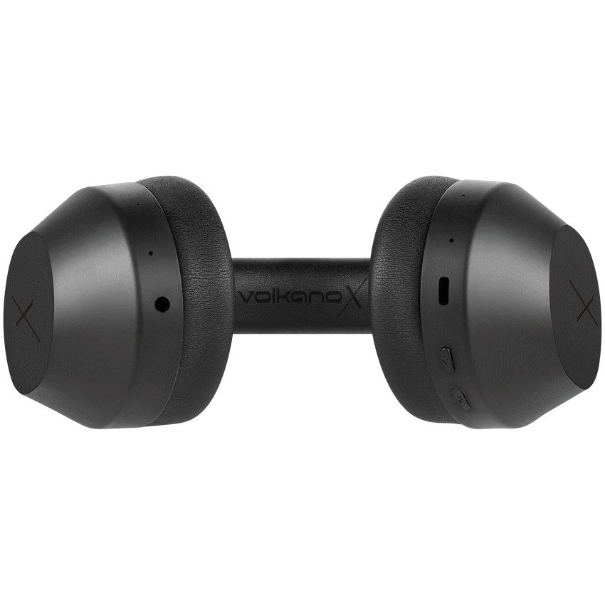 VolkanoX H400 Hybrid Active Noise Cancellation Headphones (Black, VXH-400-BK) - View 4 - Office R Us