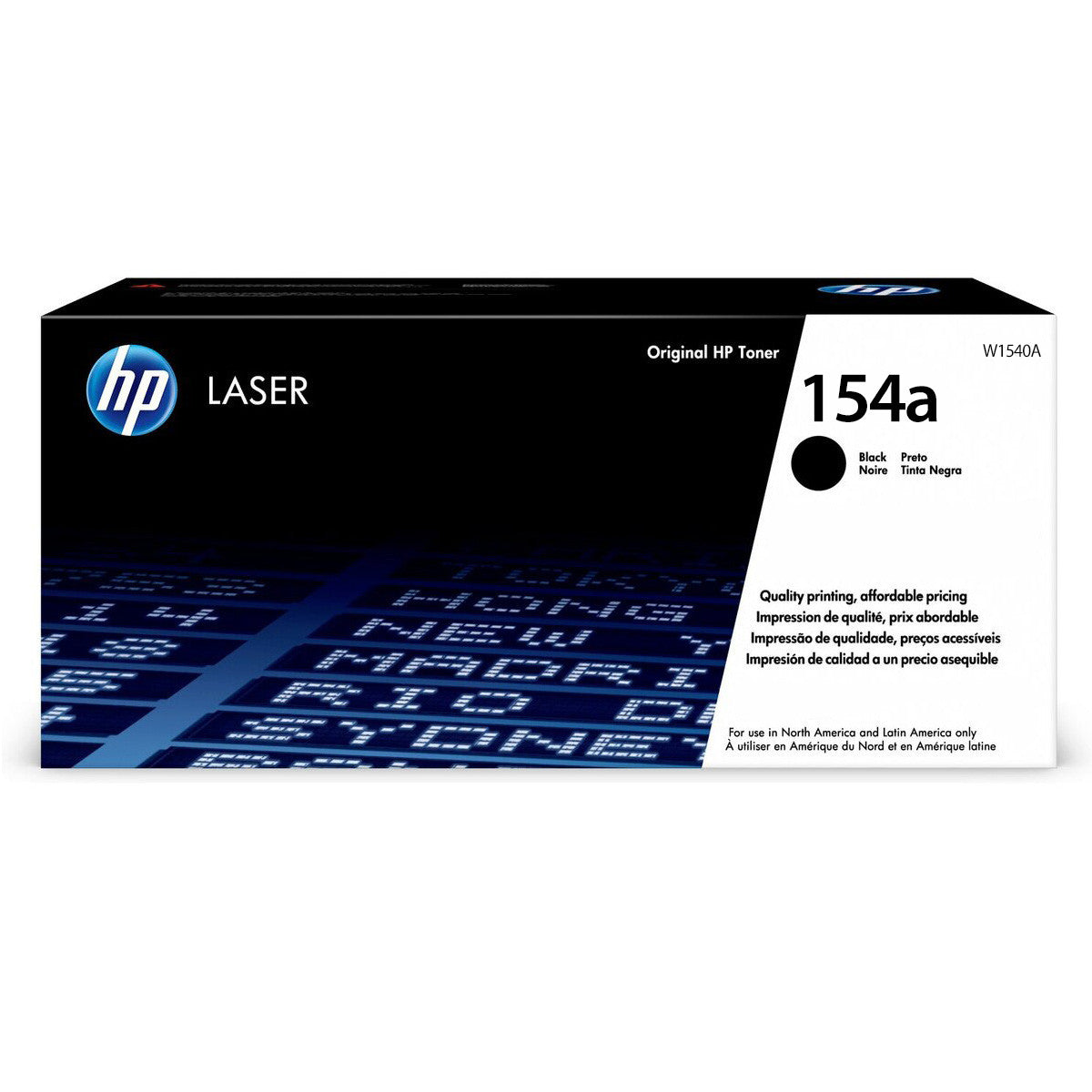 HP 154A Black Toner