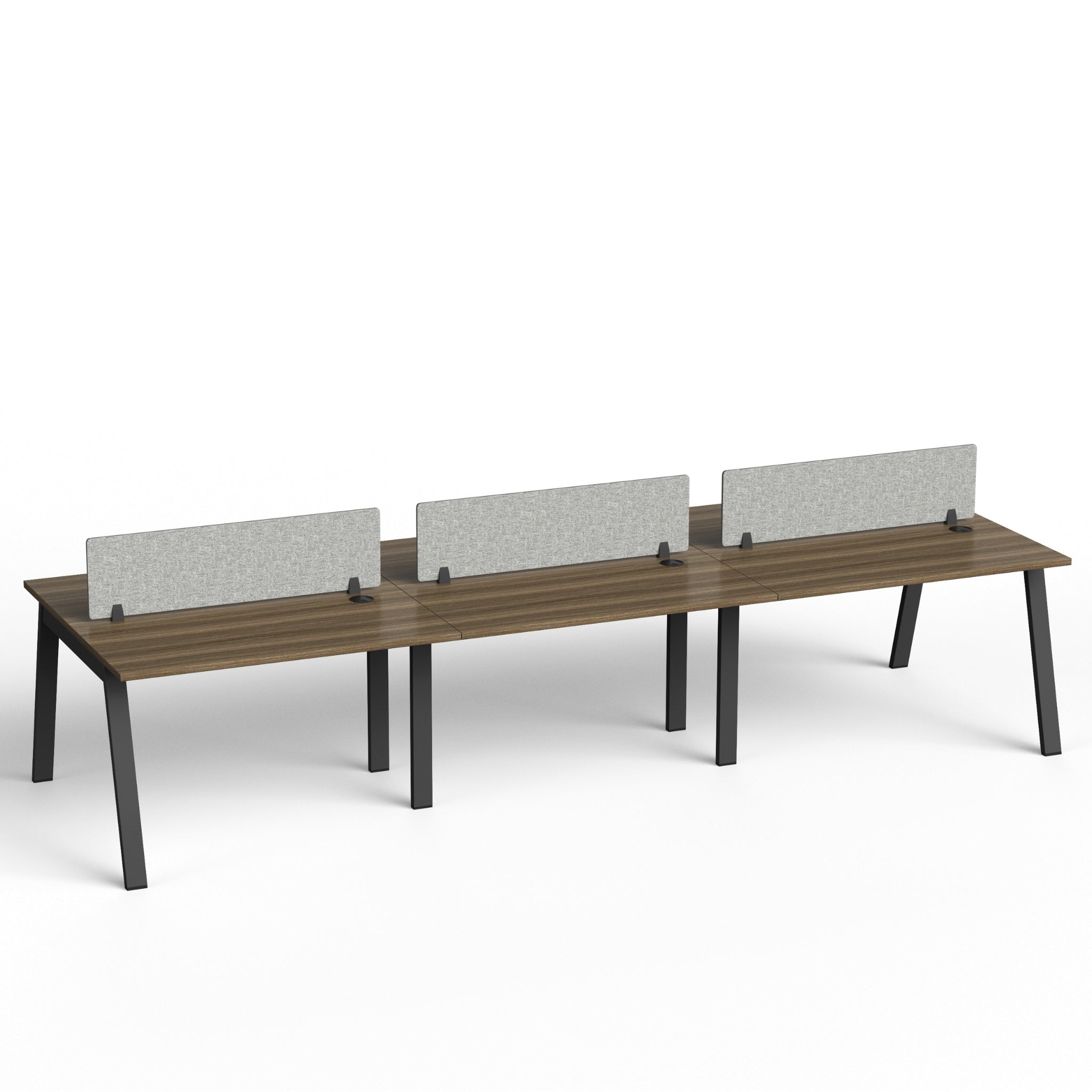 WS-A1206 - Six Persons Workstation Without Screen