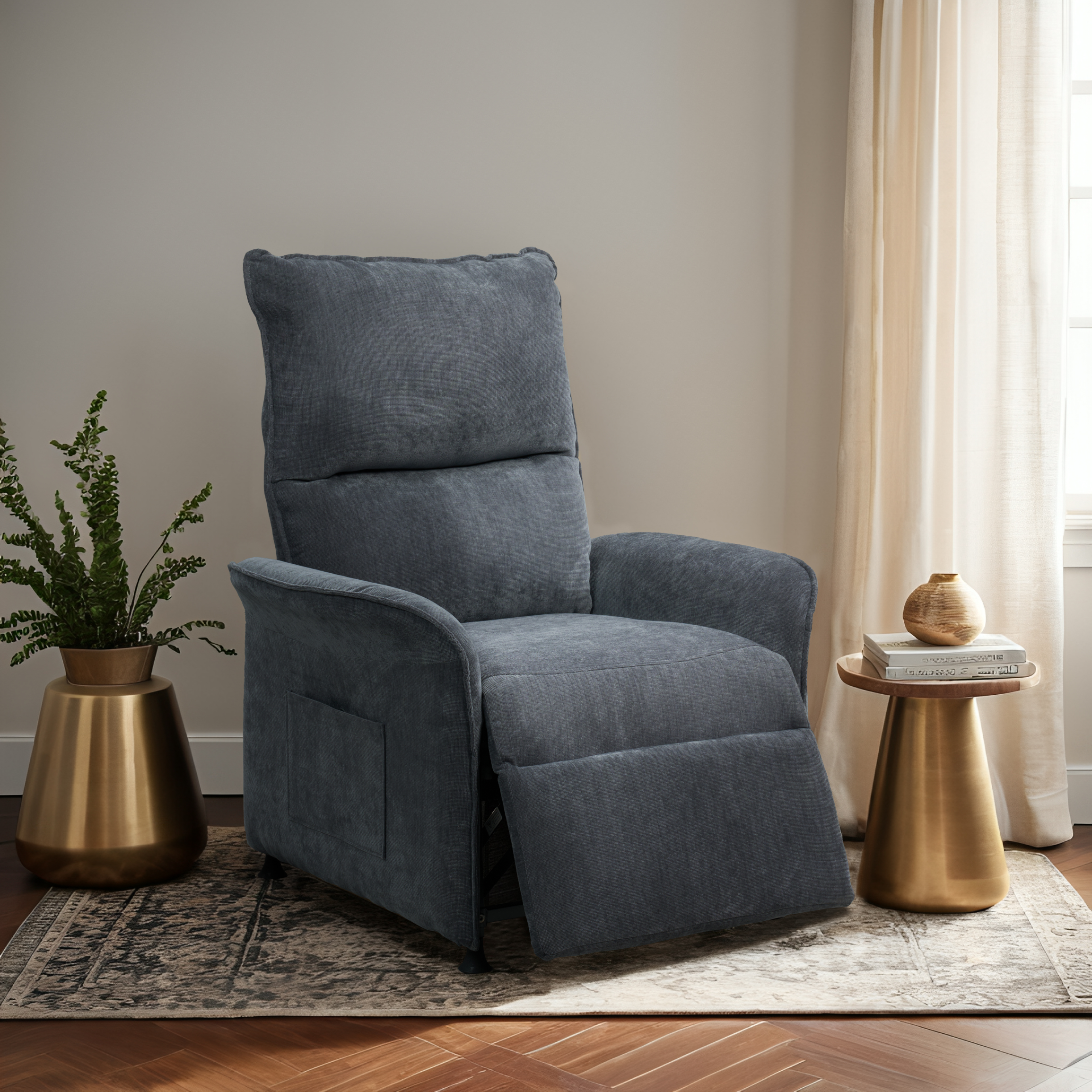 FlexiSpot Electric Recliner – Double Motor, Black (UK Plug)