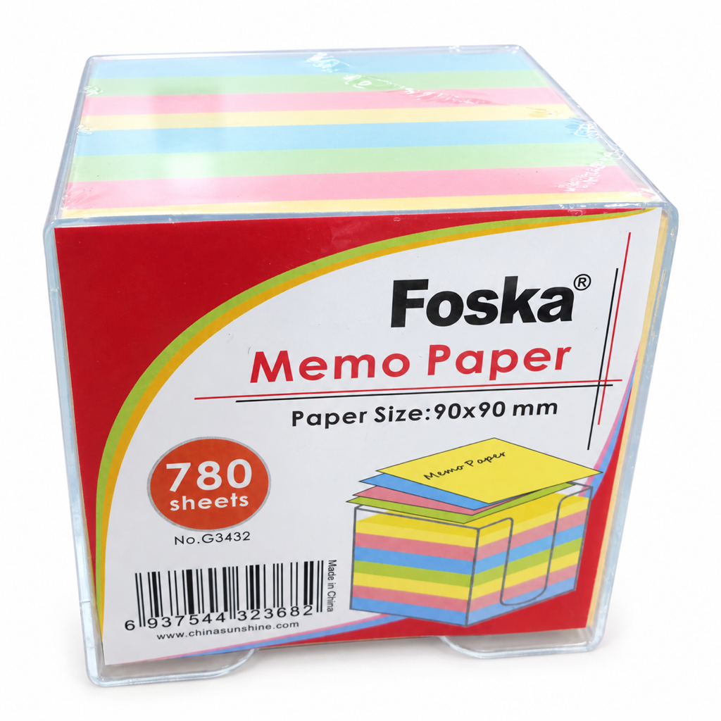 Foska Memo Paper G3432 – angled