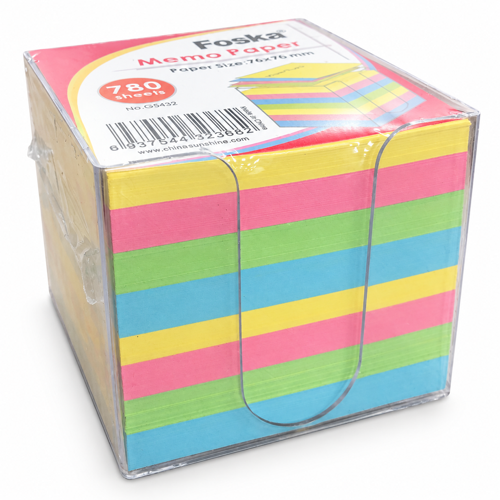 Foska Memo Paper G3432 – coloured paper edges