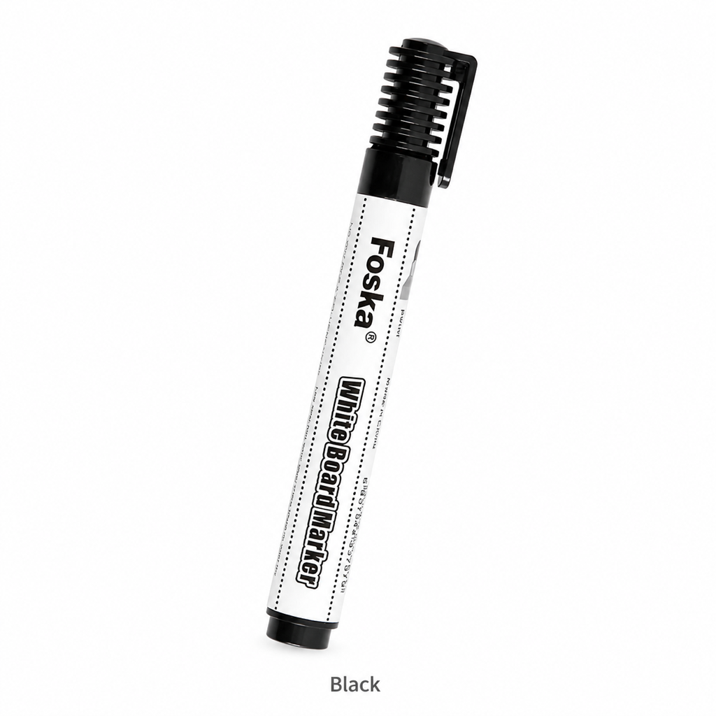 Bullet Tip Whiteboard Marker Pen — Black