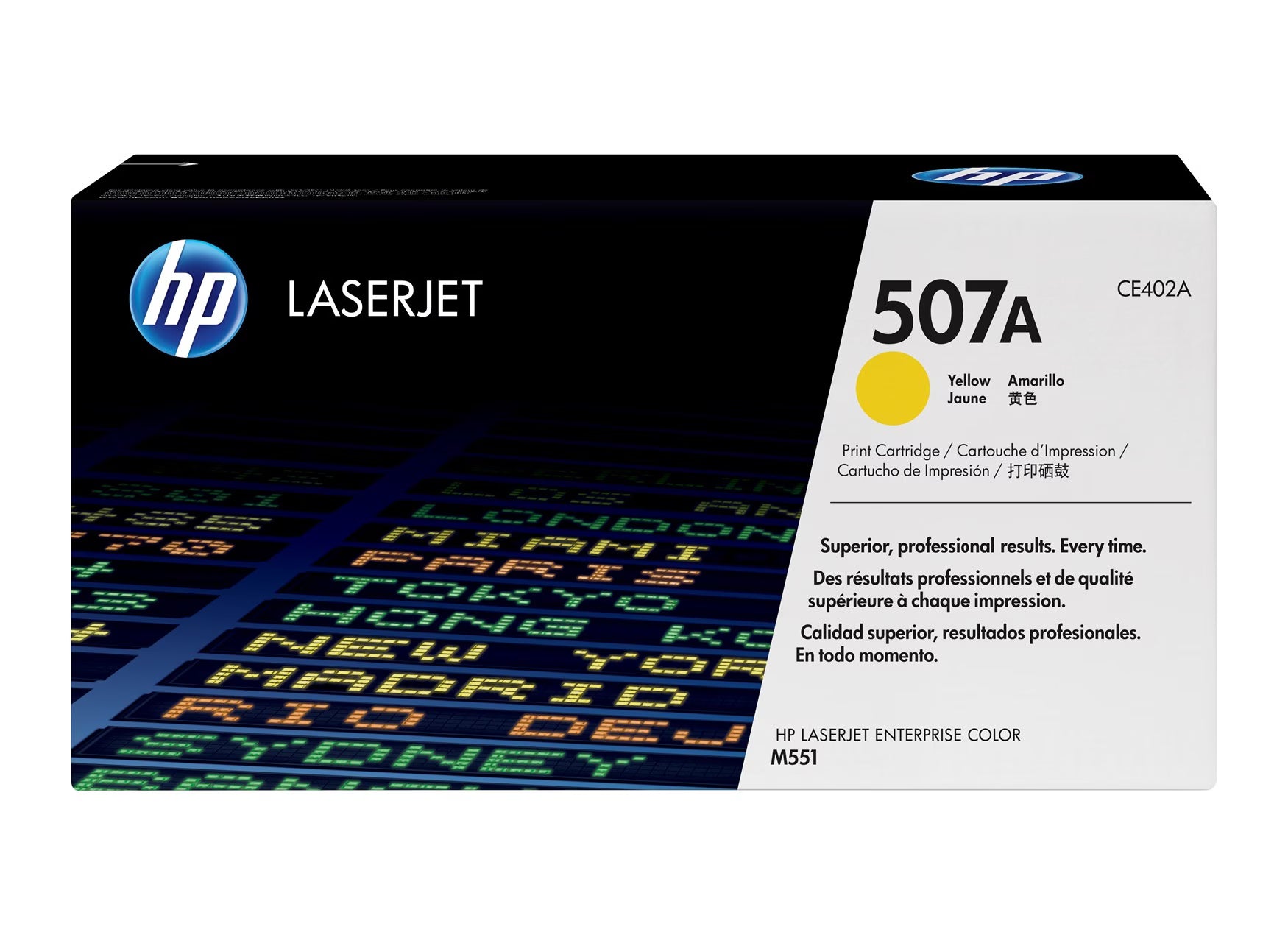 HP 507A Yellow Toner