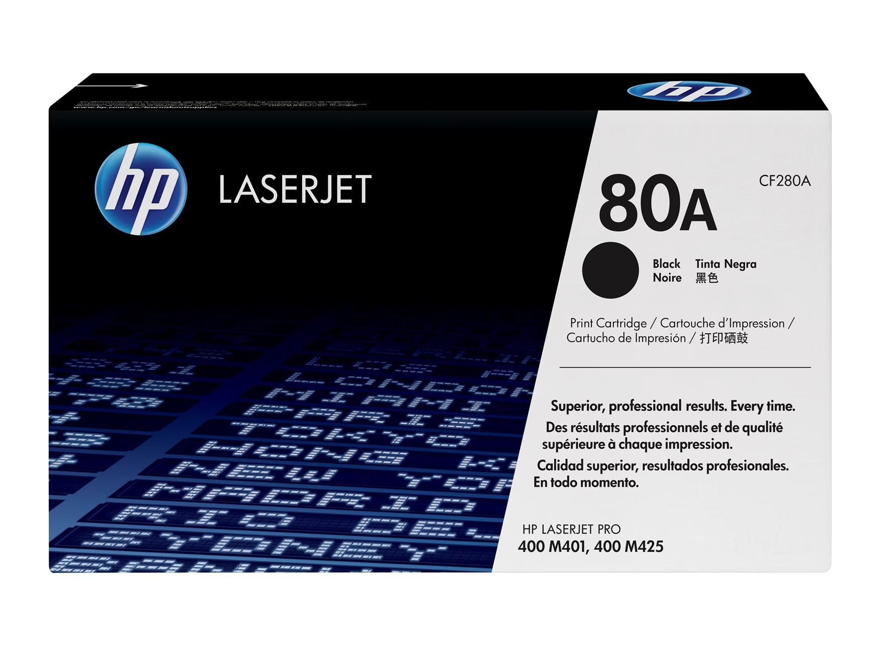 HP 80A Black Toner