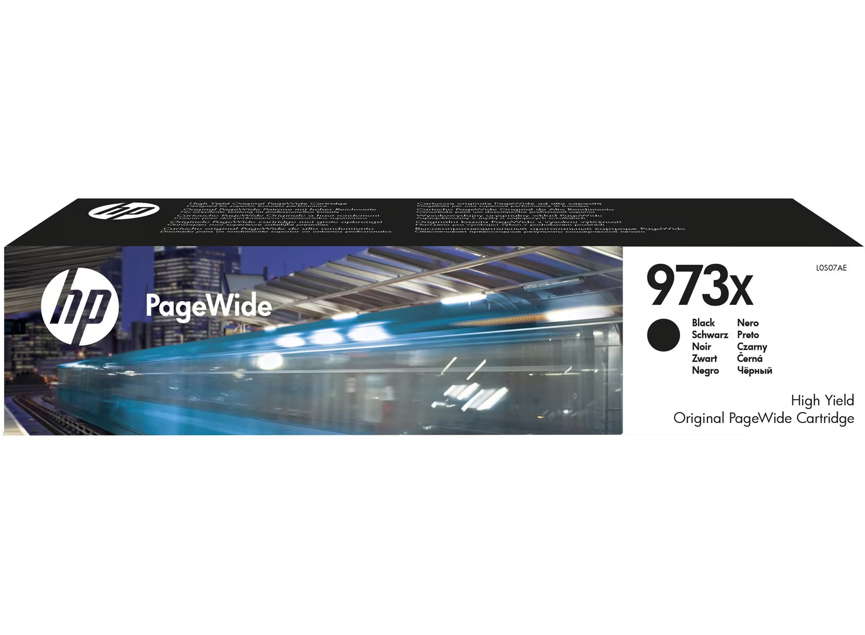 HP 973X Black PageWide Toner