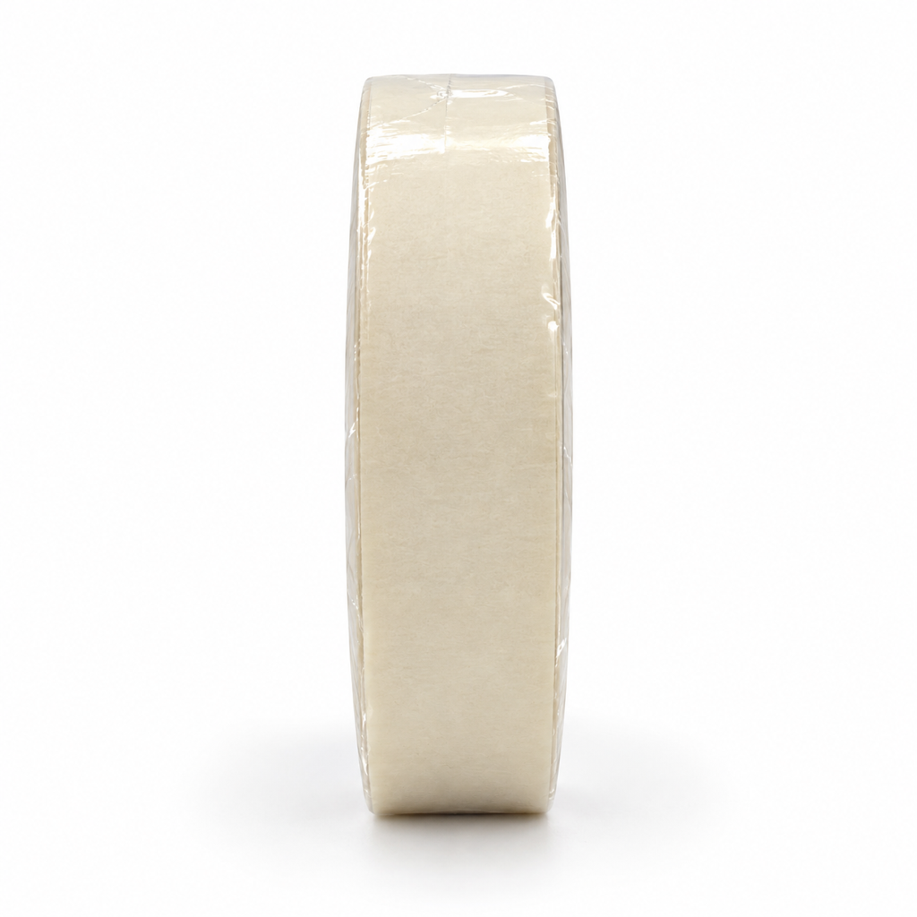 Foska masking tape roll – side view, 24 mm wide tape