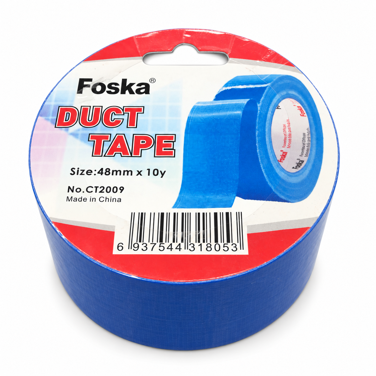Foska duct tape 48 mm x 10 yd, blue, No.CT2009