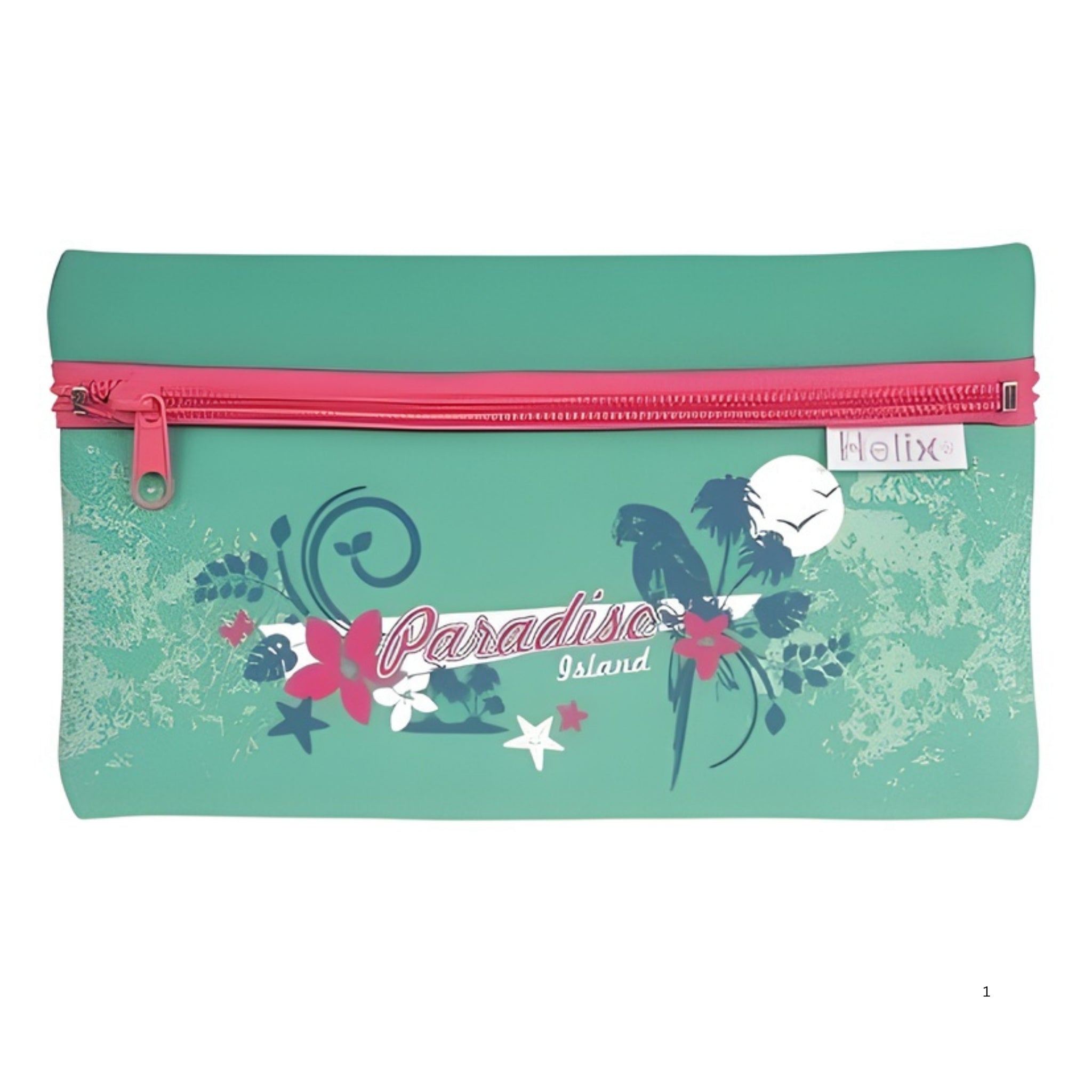 Helix Paradise Neoprene Pencil Case