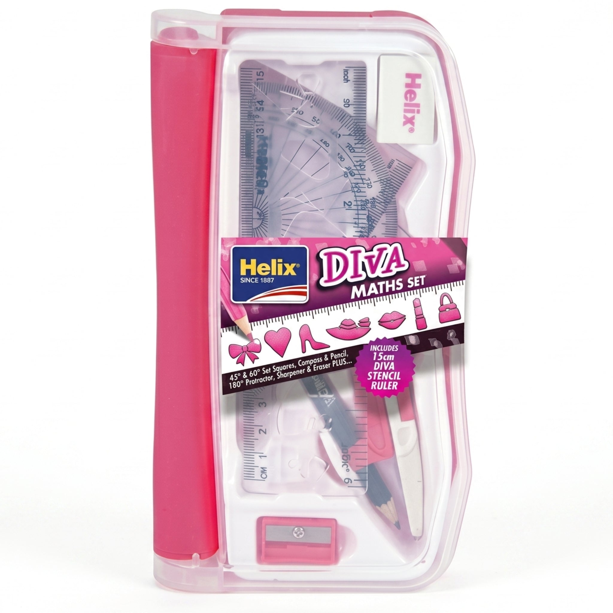 Helix Stencil Maths Set Diva