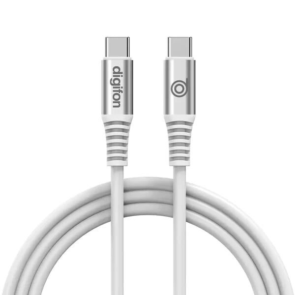 Digifon Cheetah USB-C to USB-C 2m Cable 60W – White