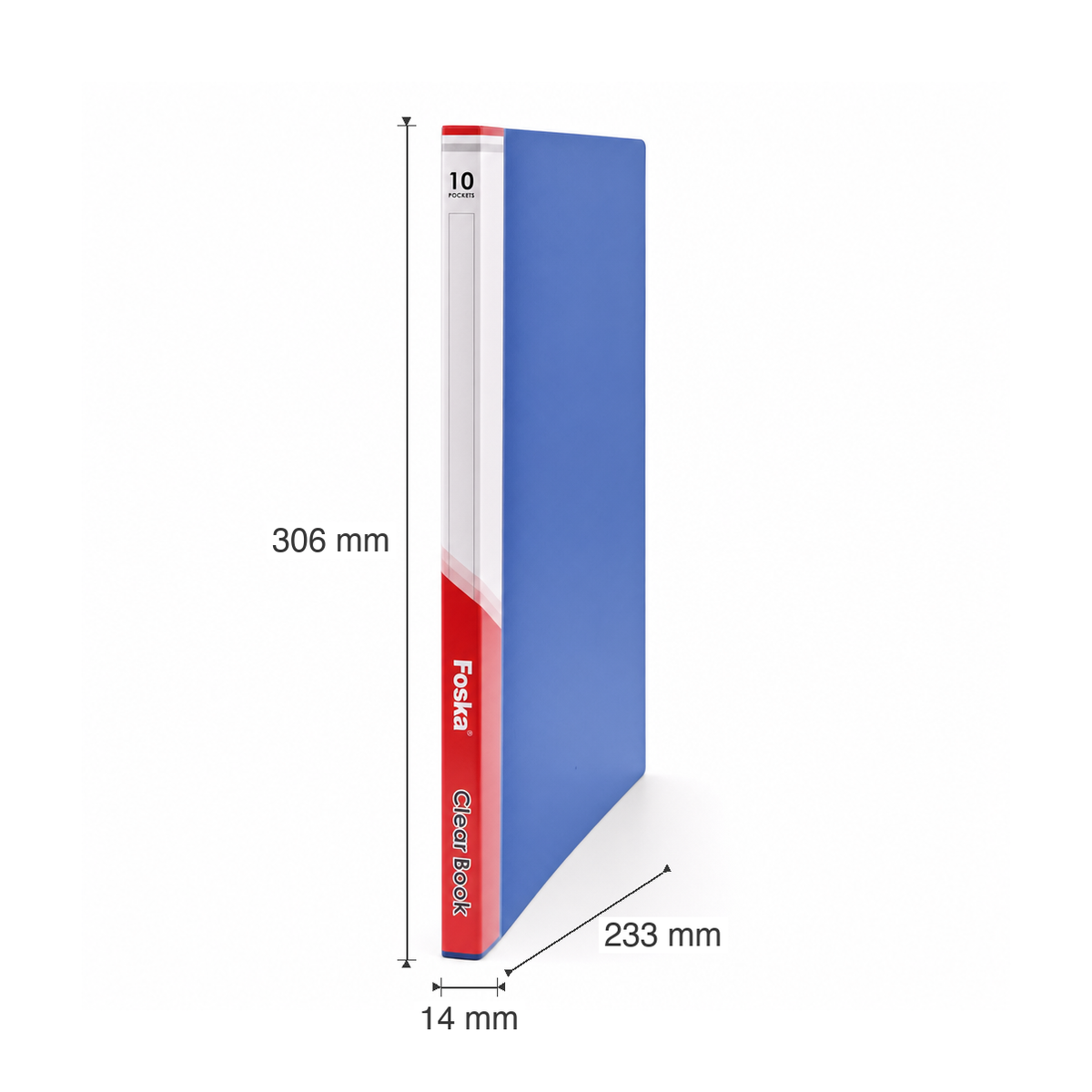A4 Clear Display Book dimensions