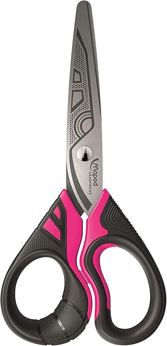 Maped Scissors Sensoft Fluo 13.5Cm Try Me