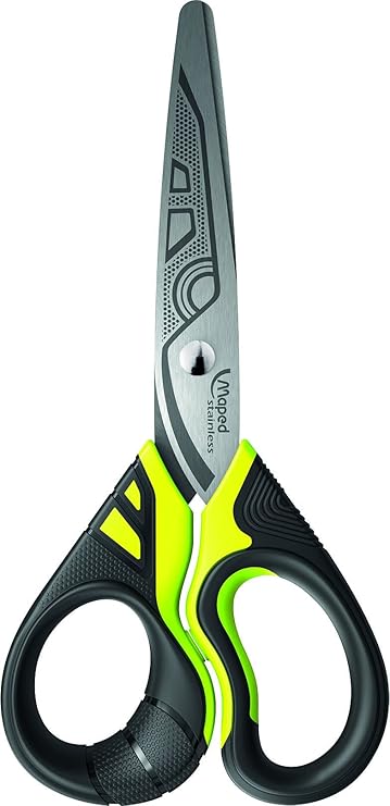 Maped Scissors Sensoft Fluo 13.5Cm Try Me