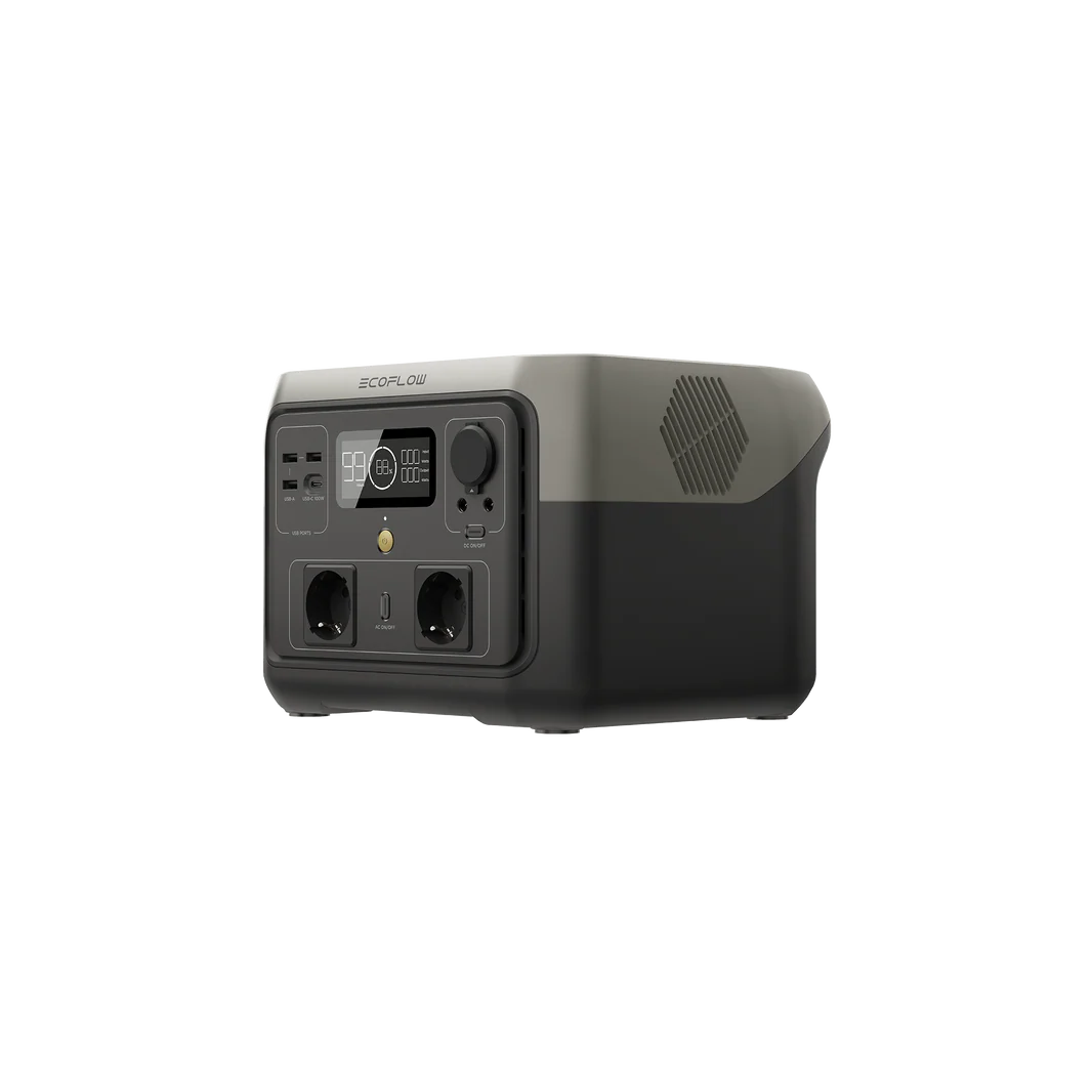 EcoFlow River 2 Power Station Max (500W - 1000W) + 512Wh