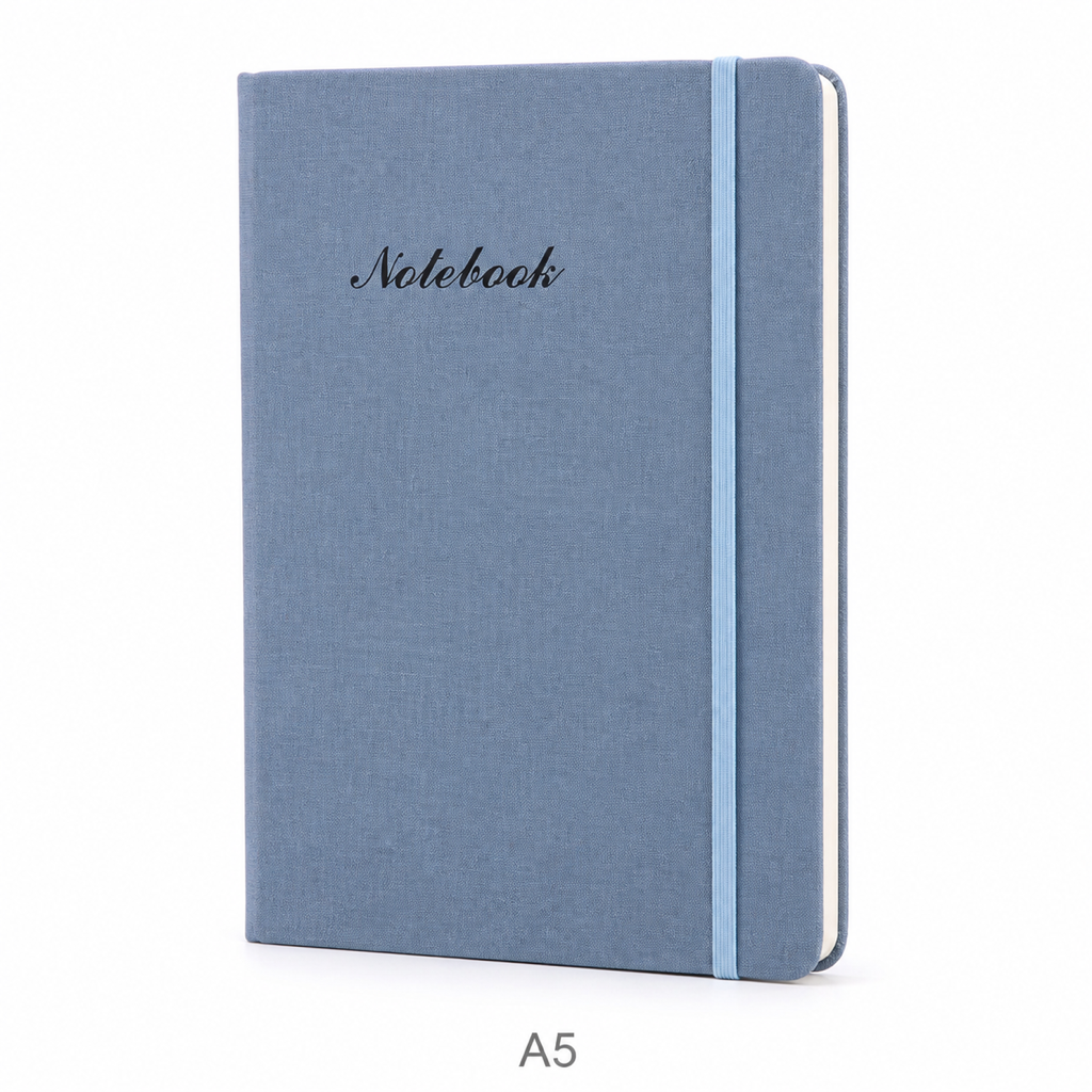 Embossed PU Leather Traveller's Journal with Rope — A5