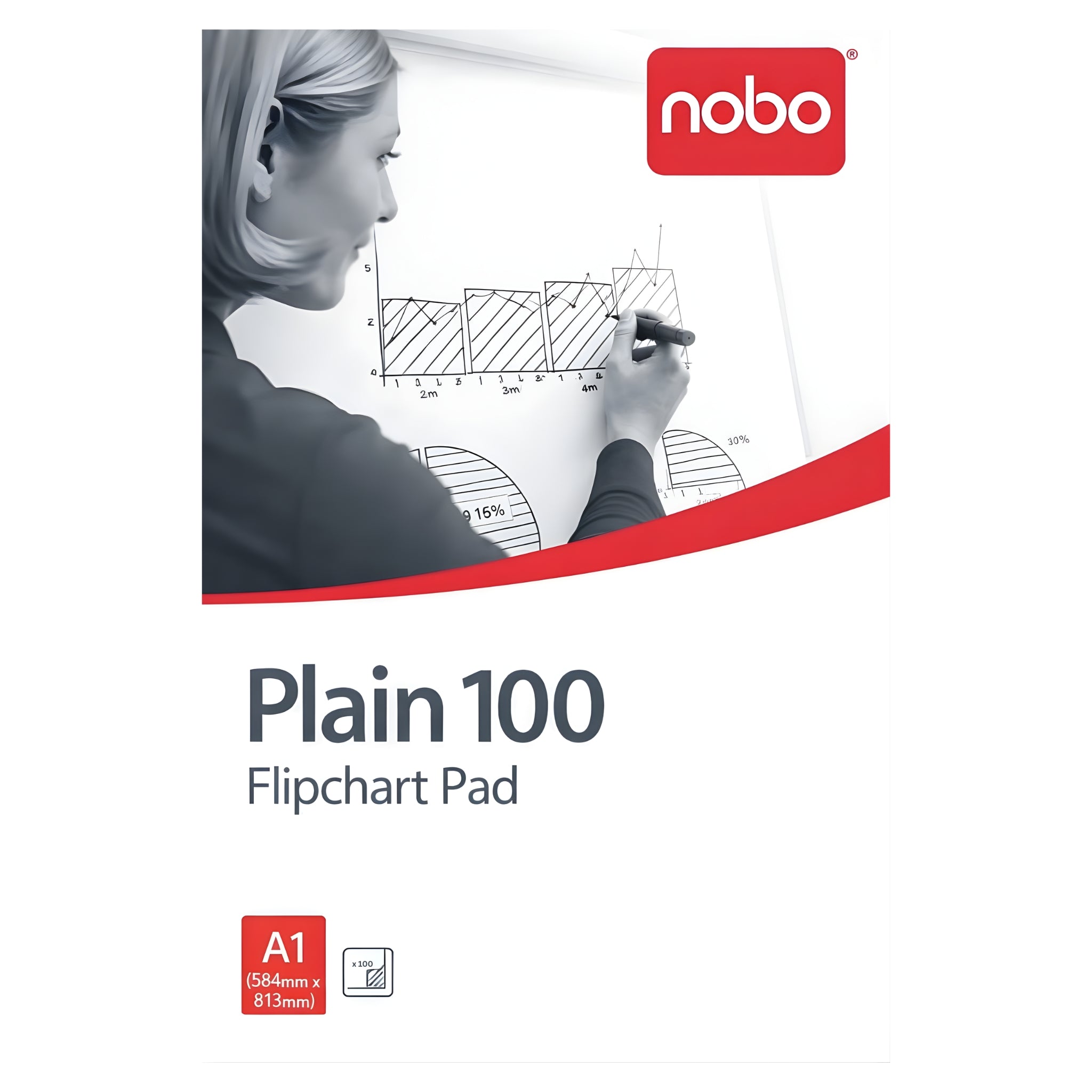 Nobo Flipchart Pad A1 – 100 Sheets - Office R Us Lagos