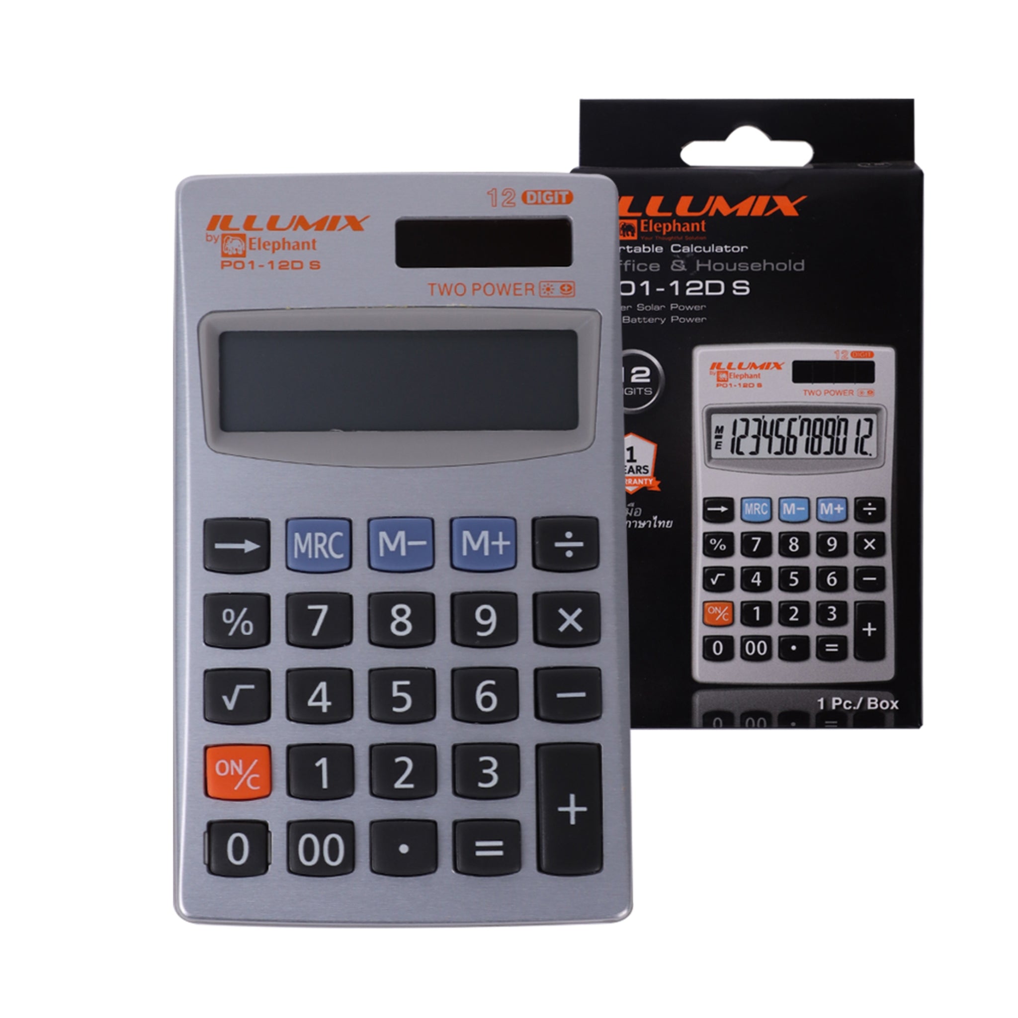 Elephant Illumix Calculator Desktop P01-12d S - Office R Us Lagos