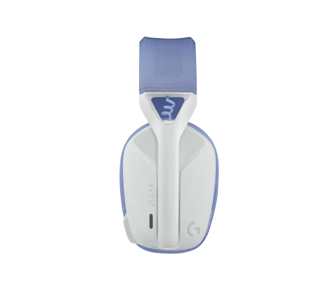 Logitech Lightspeed Wireless Gaming Headset G435 2.4GHz – Off White / Lilac