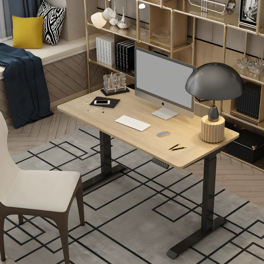 FlexiSpot Standing Desk – White Top & White Frame Single Motor (1200 × 600 mm, 50 kg max)