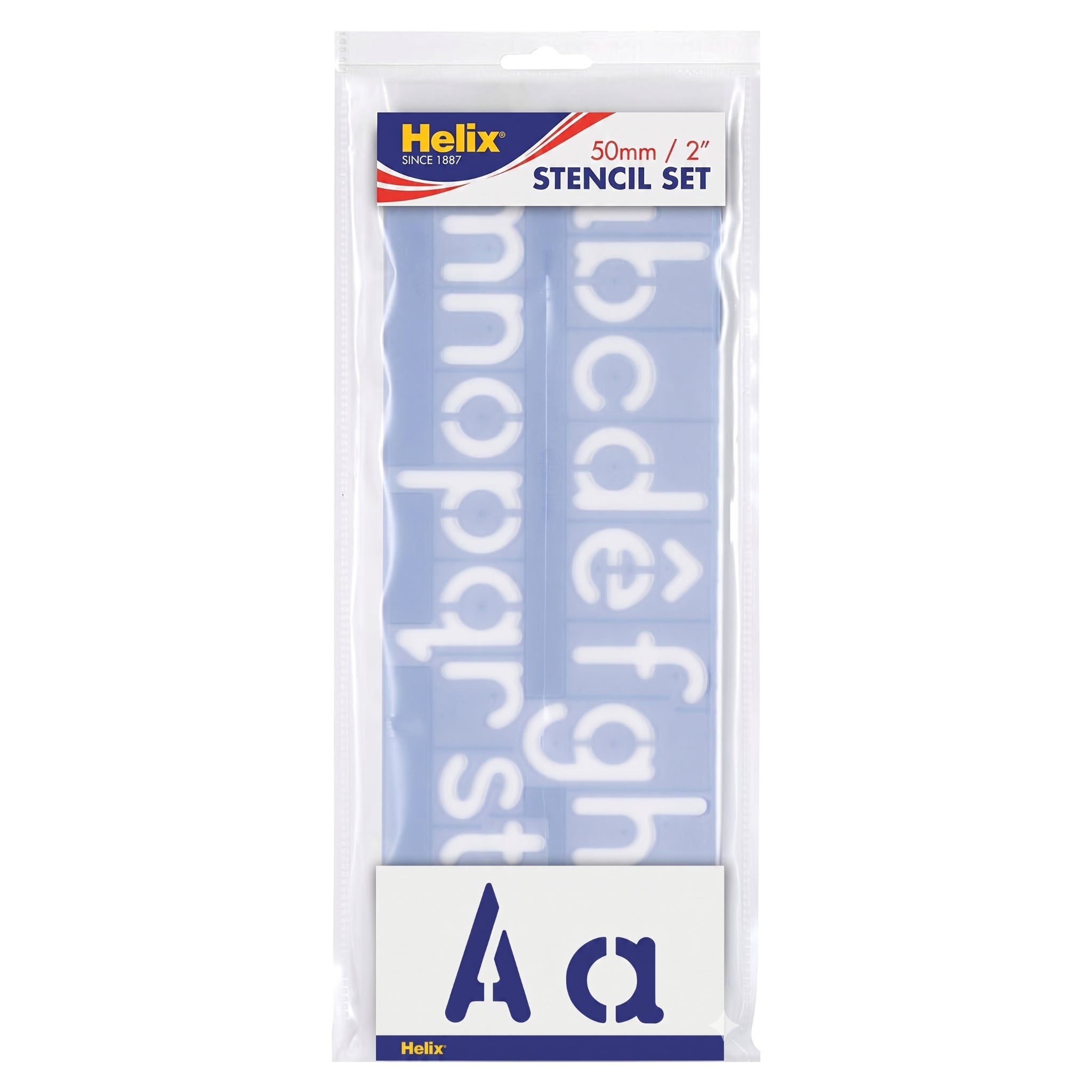Helix 50 Mm Upper / Lower Case Stencil