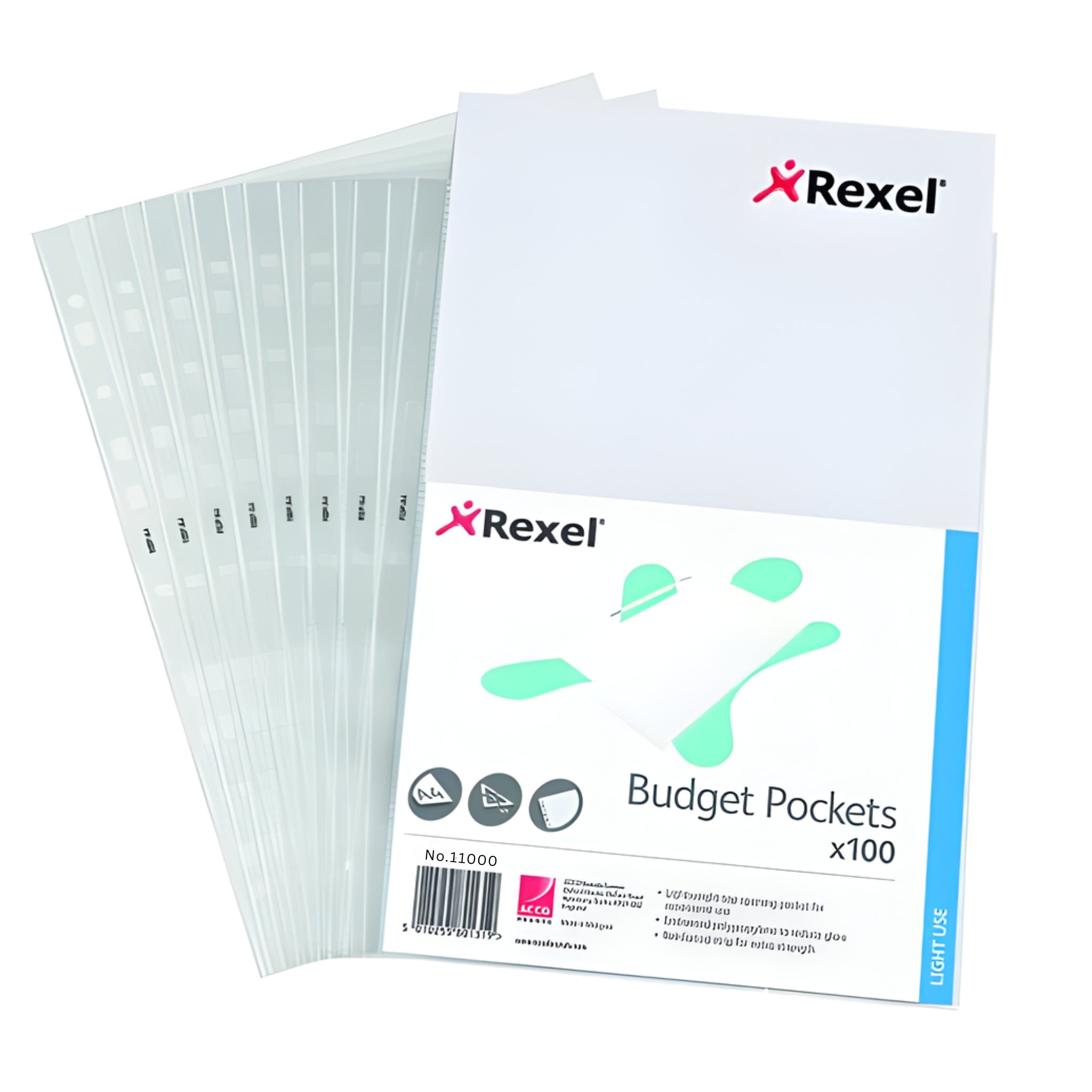 Rexel Budget Pocket A4 (100)