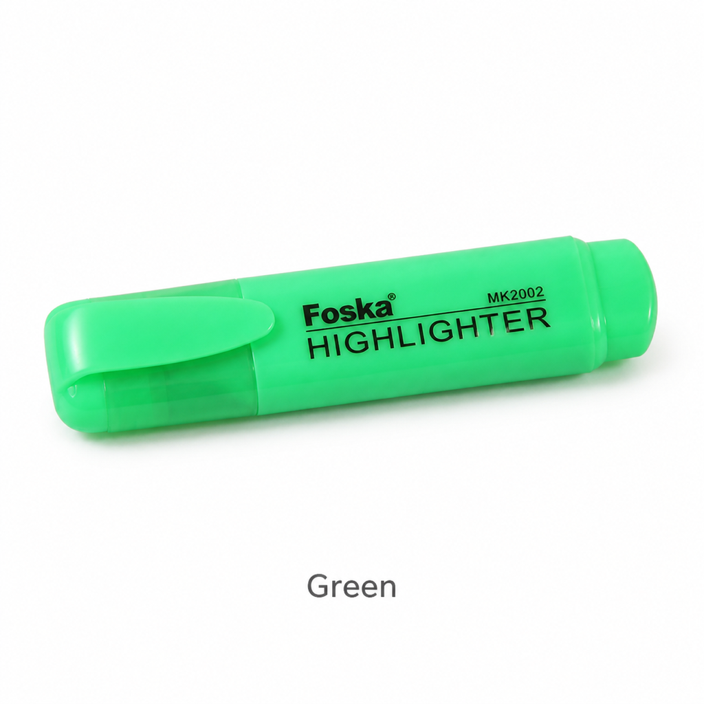 Highlighter Marker Pen – 350m Writing Length — Green