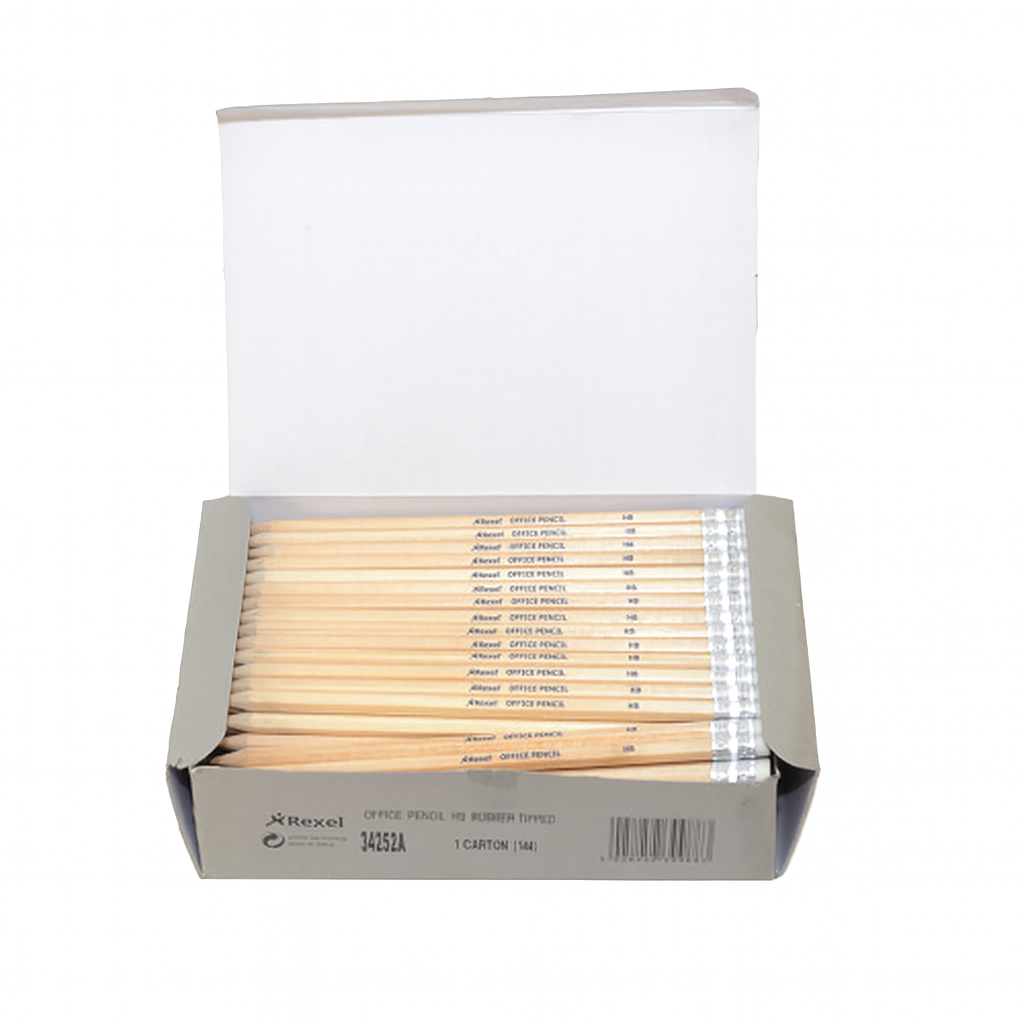 Rexel Office Pencil Rubber Tipped – Single