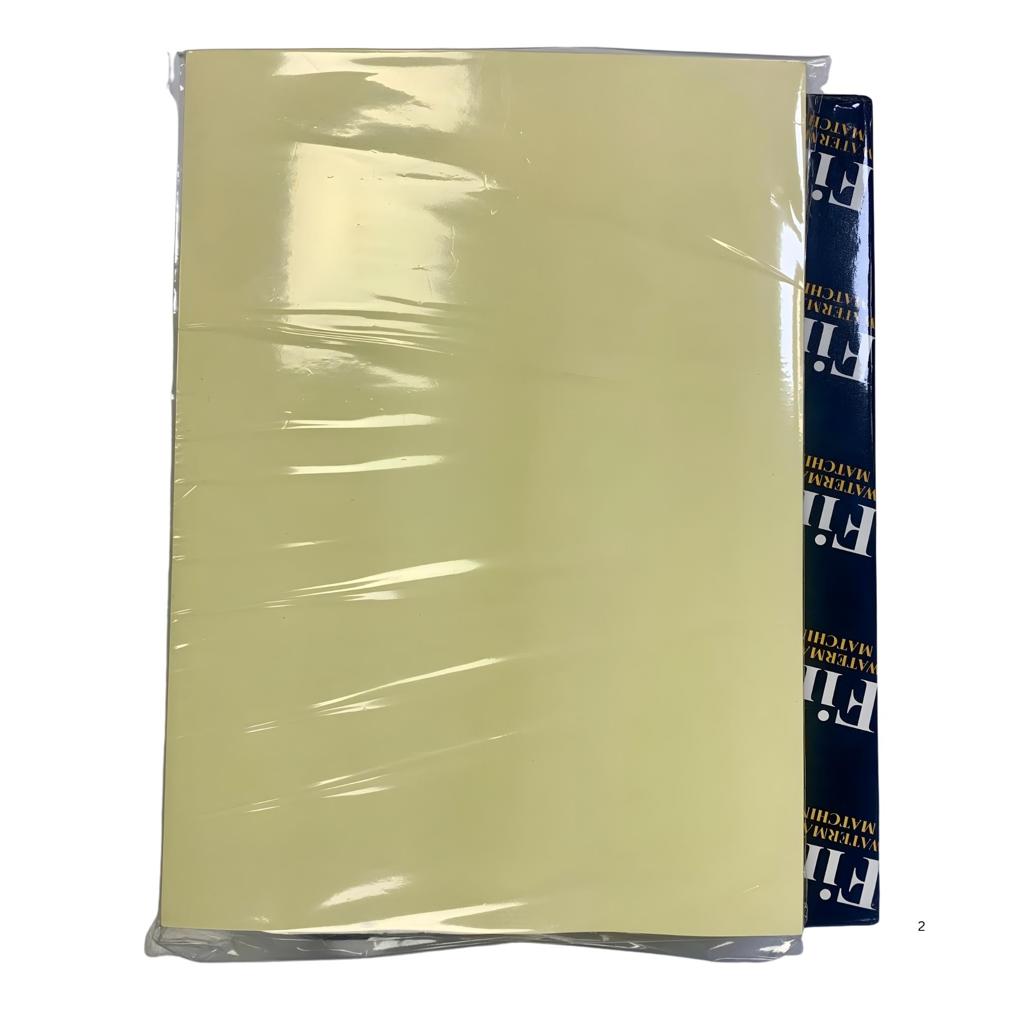 First Class 100gsm Letter Head A4 Paper - Ivory Cream - 500 Sheets