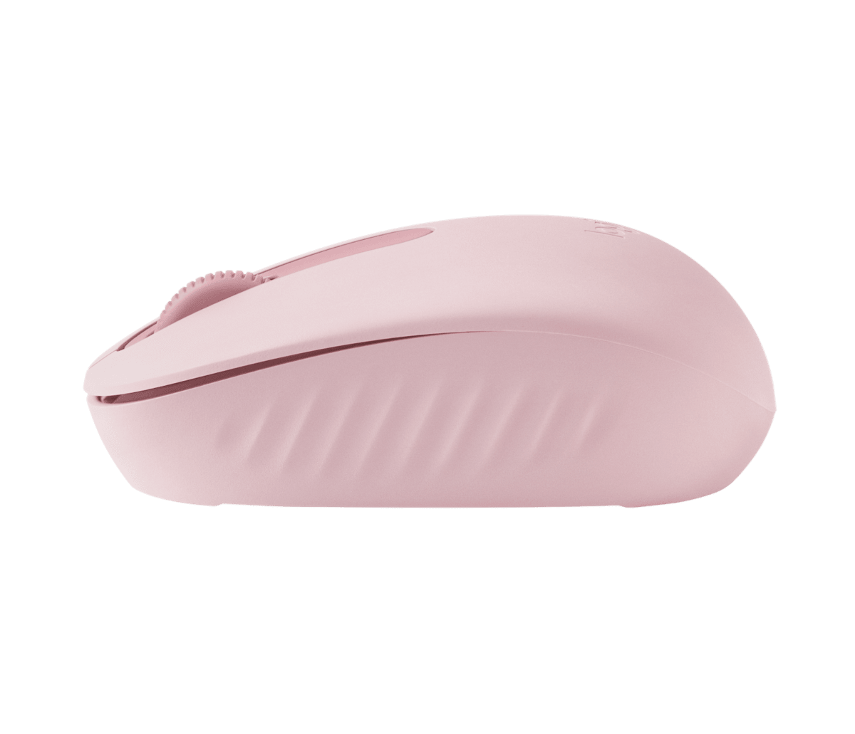 M196 Bluetooth Mouse - Rose - Profile View - Office R Us